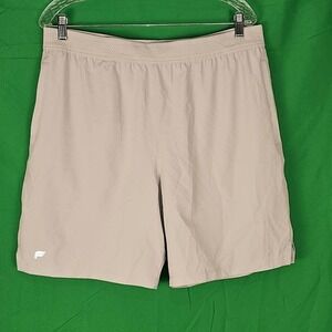 Fabletics‎ Mens Gray The Fundamental Lined Shorts Large